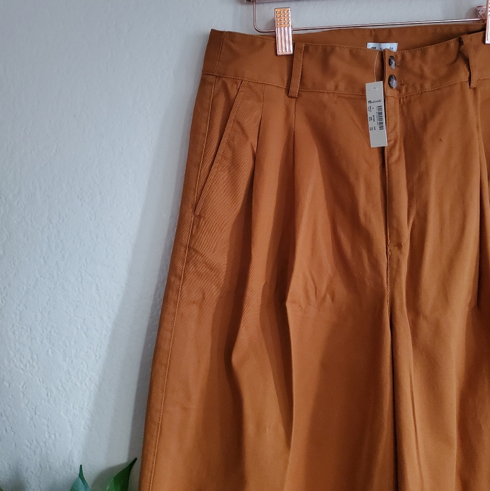 Madewell Pleated Wide Leg Pants - Picture 4 of 6